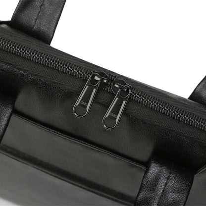 Title 2: Large Capacity Handbag Men'S Briefcase, Adjustable Shoulder Bag And Crossbody Bag With Many Compartments