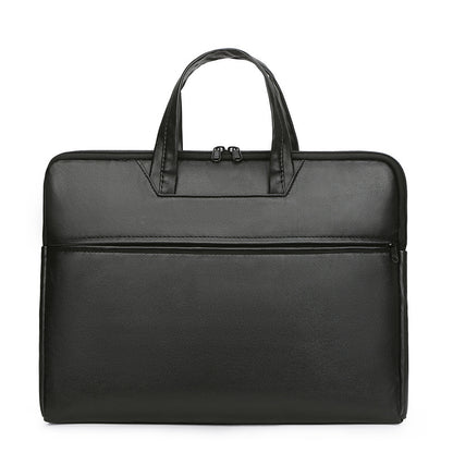 Title 2: Large Capacity Handbag Men'S Briefcase, Adjustable Shoulder Bag And Crossbody Bag With Many Compartments