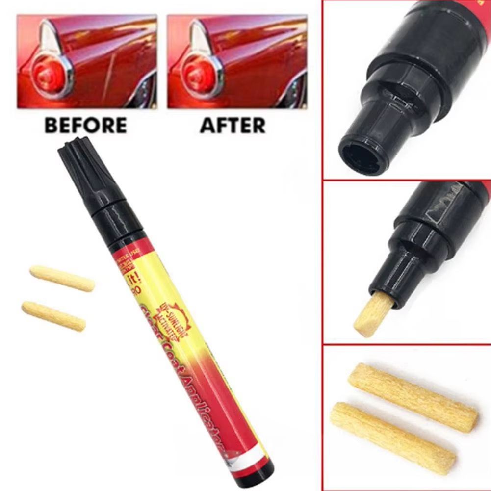 3pcs Car Scratch Repair Pen Portable Clear Coat Applicator For Auto Paint Restoration 1