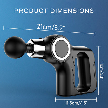 Deep Tissue Massage Gun Mini Massage Fascia Gun Muscle Massager 30 Speeds 6 Head Attachments For Ba 4
