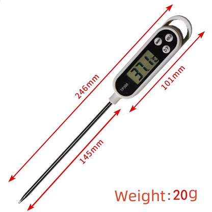 Stainless Steel Digital Kitchen Thermometer For Cooking Barbecue And Liquids 4