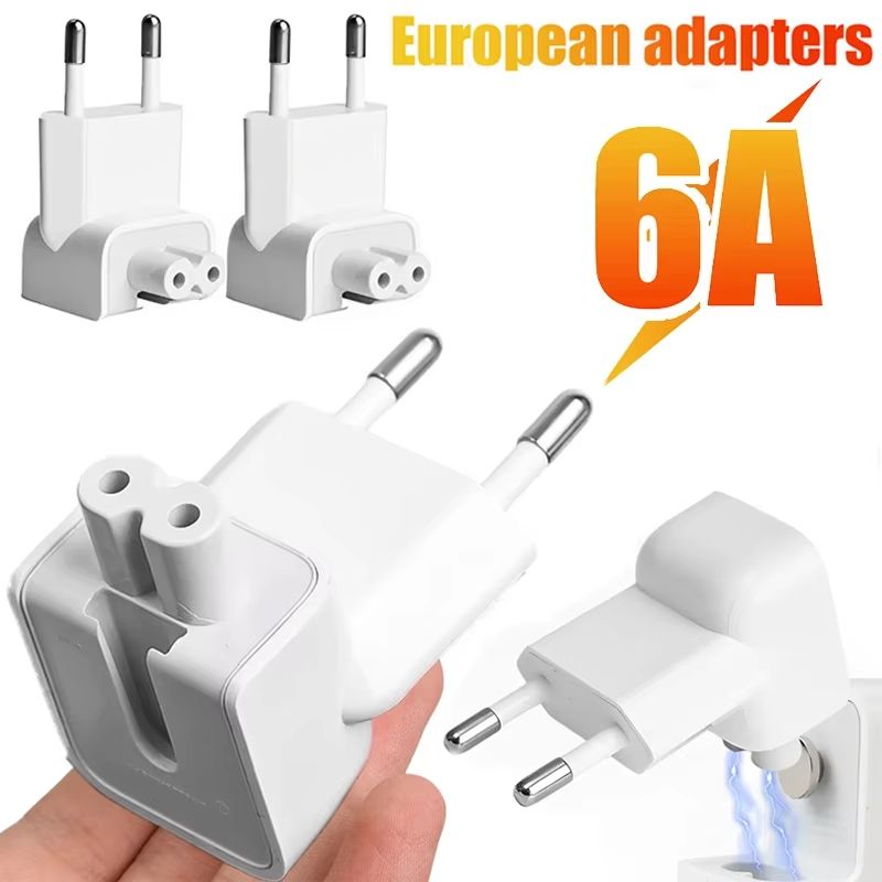 EU AC Power Wall Plug Adapter for Apple MacBook iPad Pro Air Charger