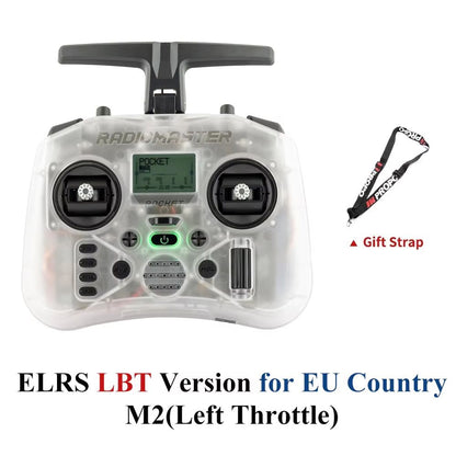 Radiomaster Pocket EdgeTX 24G LeftHanded Throttle Radio Controller 6