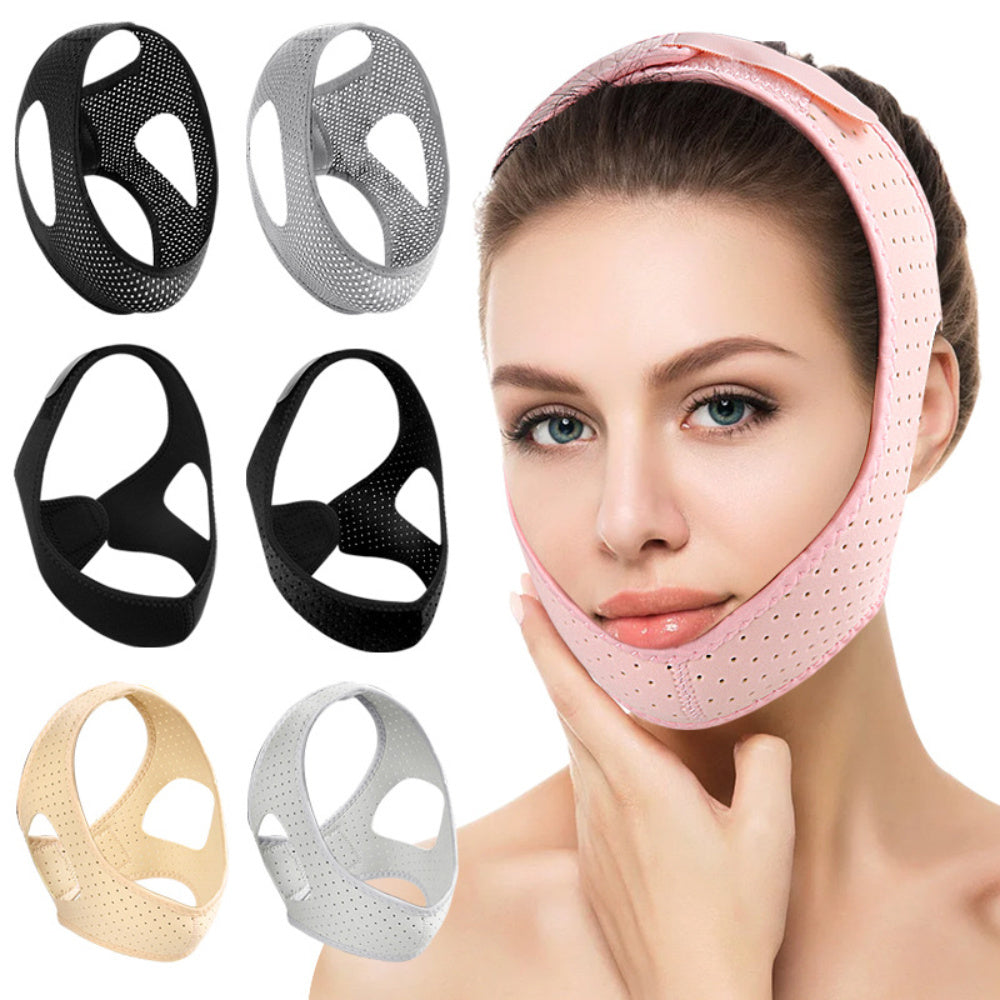 Adjustable Anti Snore Chin Strap Breathable Jaw Strap Sleep Aid Mouth Closed Anti Snoring Breathing 1