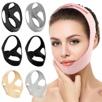Adjustable Anti Snore Chin Strap Breathable Jaw Strap Sleep Aid Mouth Closed Anti Snoring Breathing 1