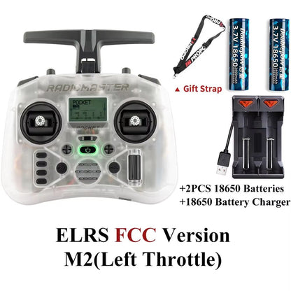 Radiomaster Pocket EdgeTX 24G LeftHanded Throttle Radio Controller 25