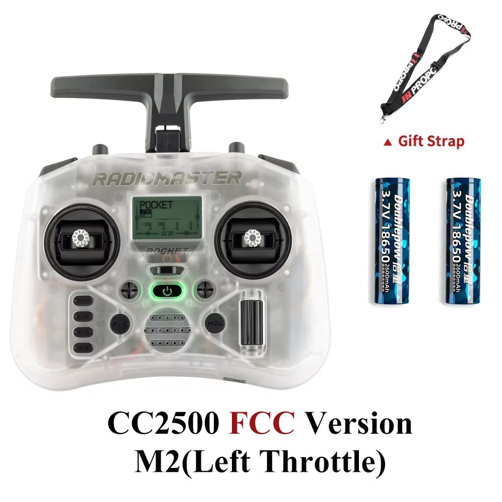 Radiomaster Pocket EdgeTX 24G LeftHanded Throttle Radio Controller 26