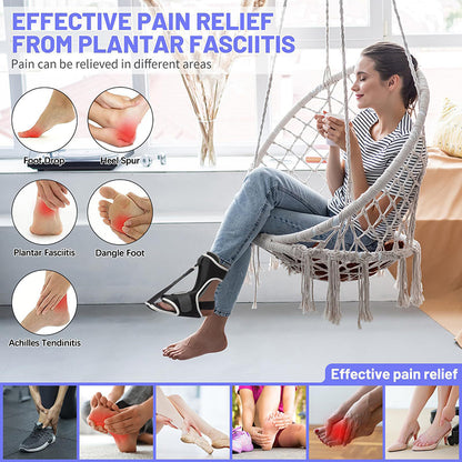 Plantar Fasciitis Night Splint Adjustable Foot Drop Brace Arch Support Stretch Boot Ankle Tendoniti 3