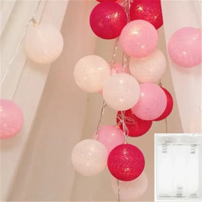 USB Christmas Fairy Lights, LED Ball String, Novelty Lamp Chain for Home, Outdoor, Wedding, Party Decoration