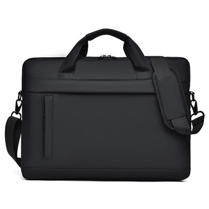 Business Briefcase, Laptop Tote Bag, Zipper Closure, Adjustable Shoulder Straps, Perfect for School and Office