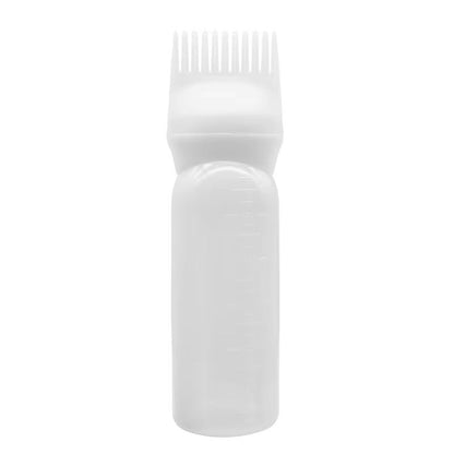 3Color Salon Hair Oil Applicator Bottles With Comb For Professional Hair Coloring 7