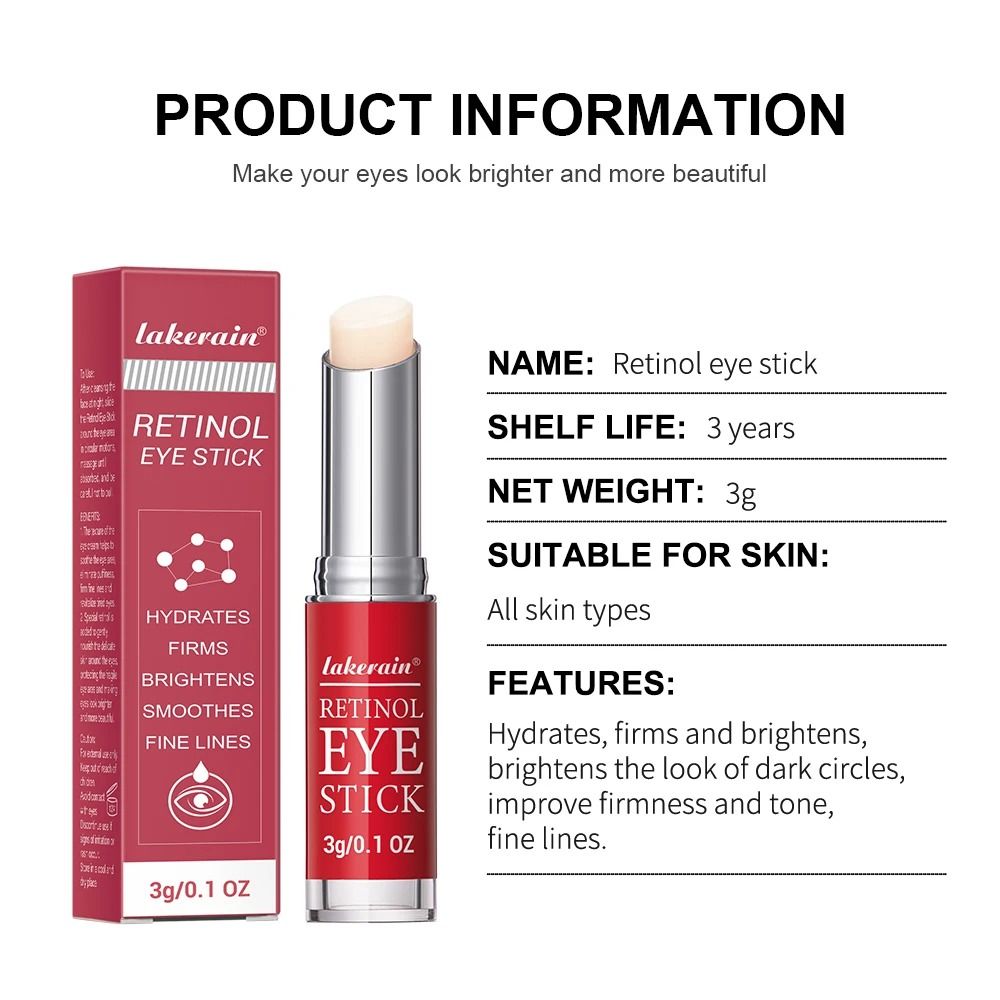 Retinol Eye Cream Stick For Dark Circles And Firming 5