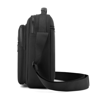 Casual Sports Men's, Business Small Backpack, Men's Shoulder Bag, Canvas Crossbody Bag