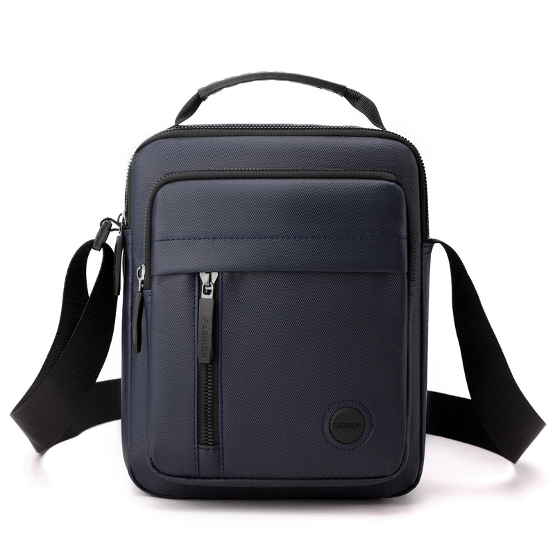 Business Shoulder Bag, Men's Crossbody Bag, Compact Design for Travel, Multi-Compartment, Adjustable Strap, Everyday Use