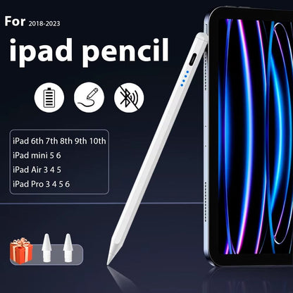 Universal Stylus for iPad with Palm Rejection and Replacement Nibs