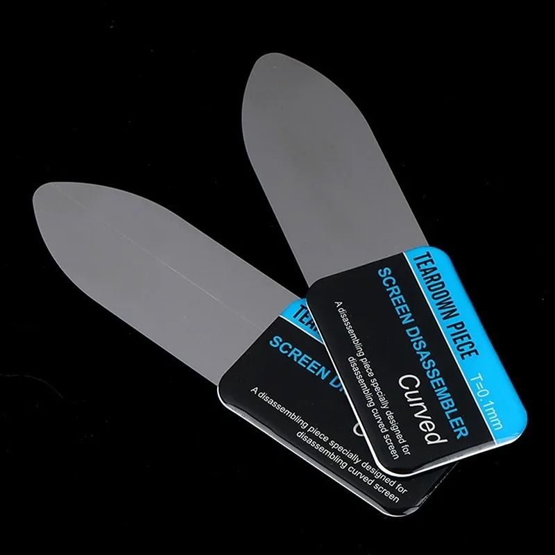 Steel Metal Curved Spudger Opening Pry Tool For Mobile Phone Repair 4