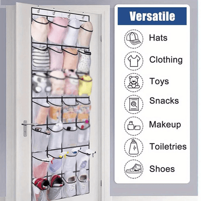 NeatNest 24 Pocket Hanging Shoe And Closet Organizer 1