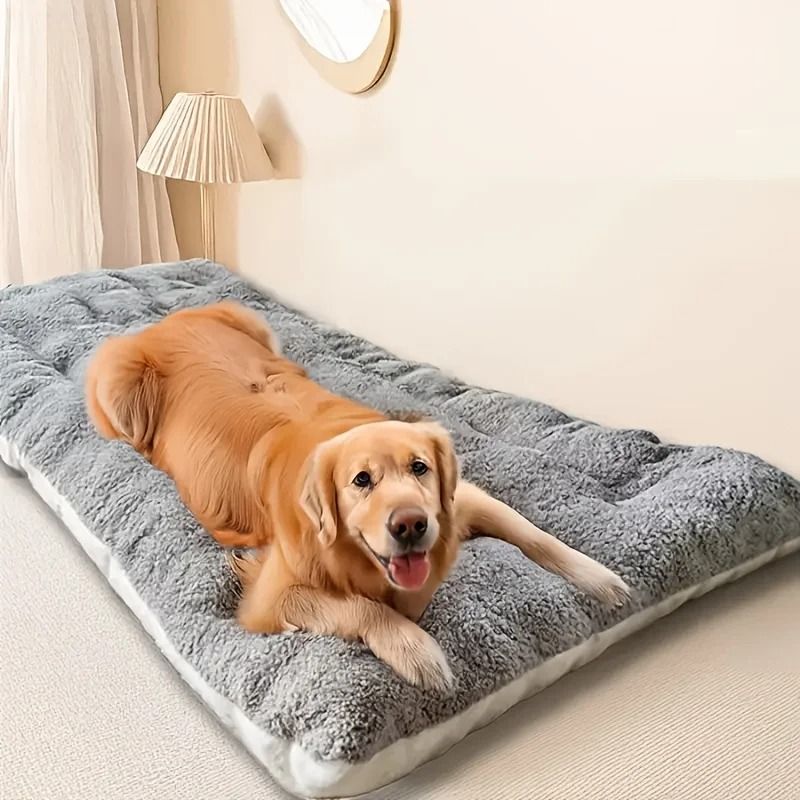 Extra Large Plush Dog Bed With Thick Cushion And Soft Cover 1
