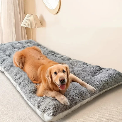 Extra Large Plush Dog Bed With Thick Cushion And Soft Cover 1