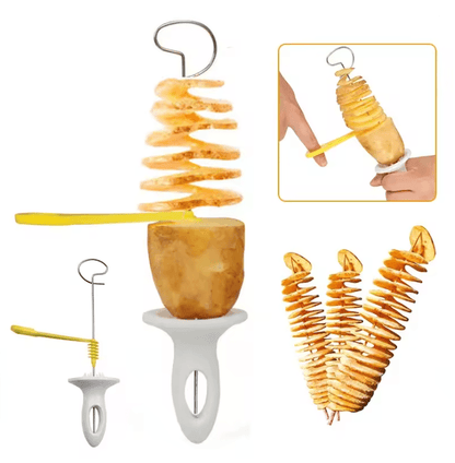 SpiralPro Potato Spiral Cutter and Vegetable Twister Slicer