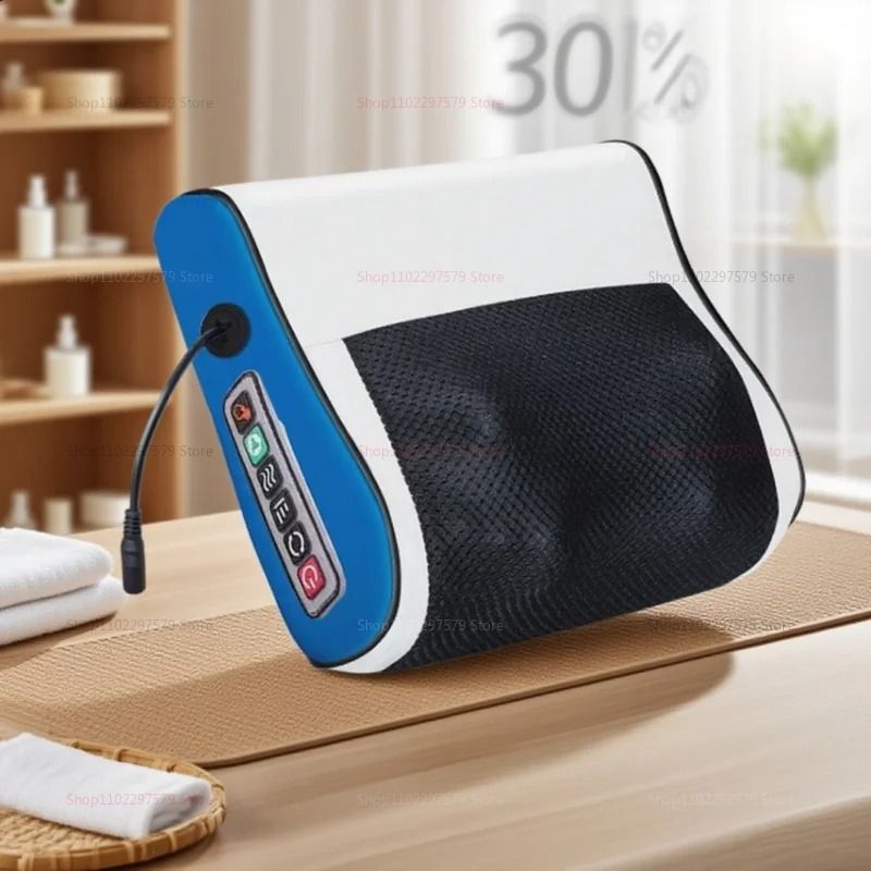 Multifunctional Neck Pillow Massager With Heat And Adjustable Kneading 5