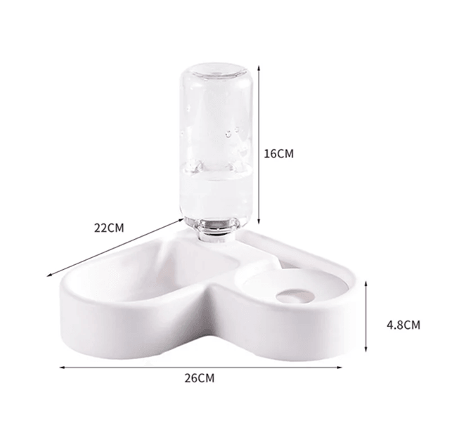PawHydra Automatic Pet Water And Feeding Bowl For Cats And Dogs 3