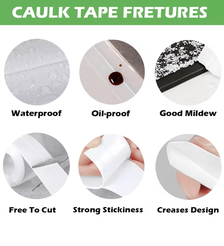 SealPro Waterproof Bathroom And Kitchen Sealing Tape 1