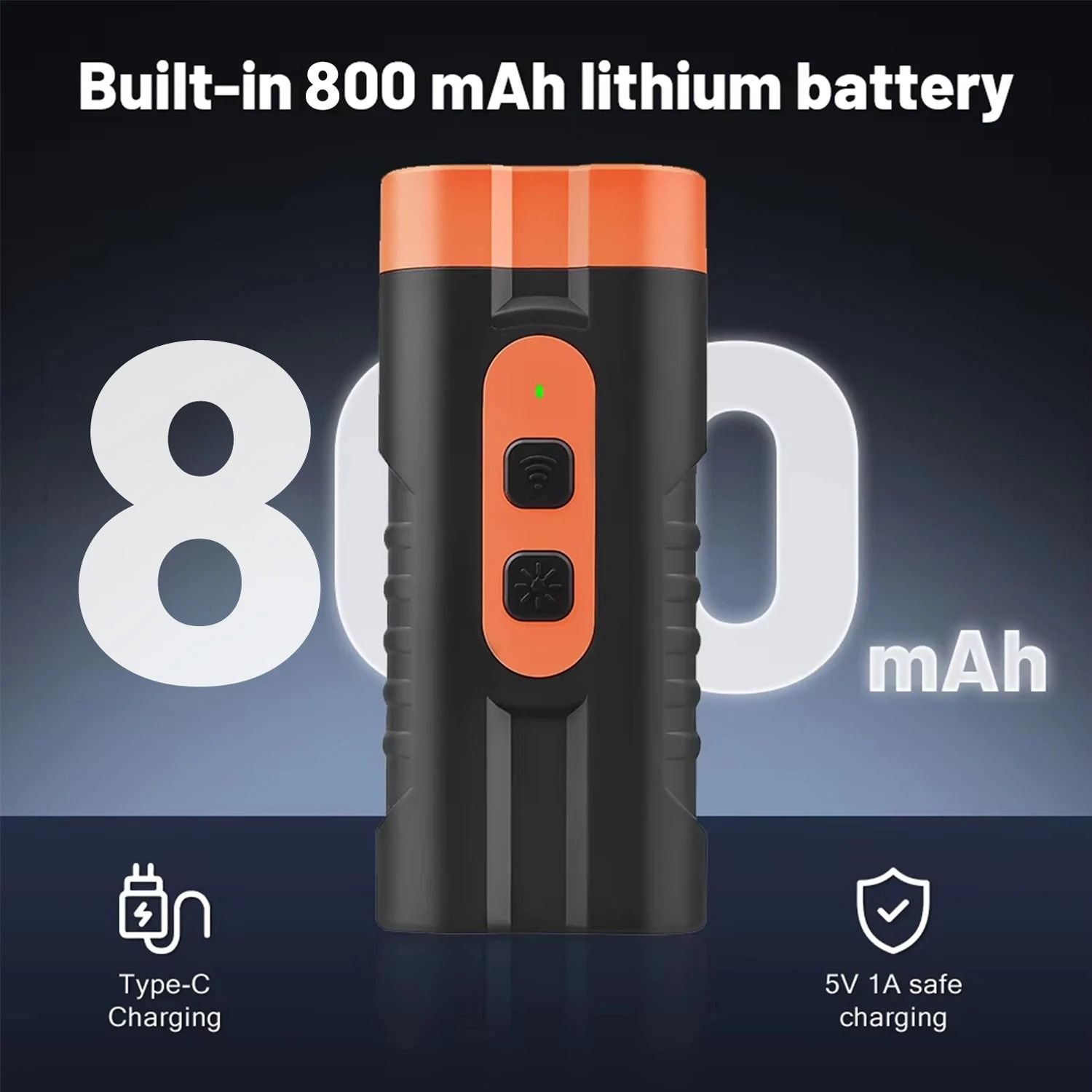 Dual Head Ultrasonic Dog Repeller And Training Device With LED Flashlight 4