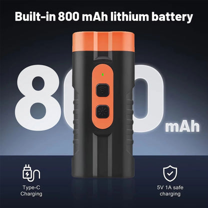 Dual Head Ultrasonic Dog Repeller And Training Device With LED Flashlight 4