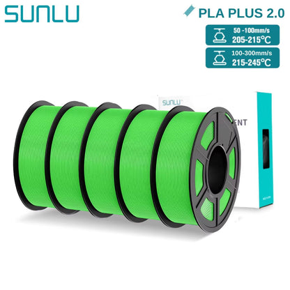 SUNLU PLA 3D Printing Filament  5KG Colorful FDM Filament Spool 175mm Upgrade 15