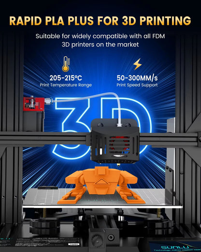 SUNLU PLA 3D Printing Filament  5KG Colorful FDM Filament Spool 175mm Upgrade 4