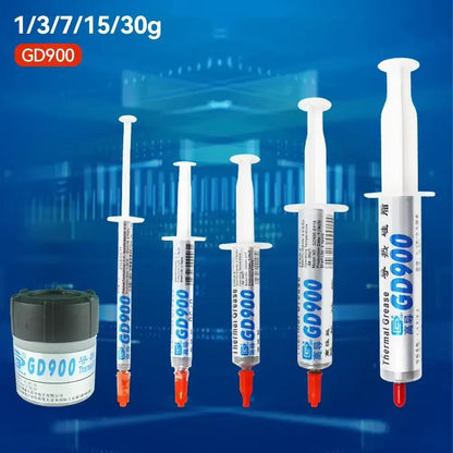 GD900 High-Performance Thermal Grease Paste – CPU & Heatsink Compound, 3–30g Syringe