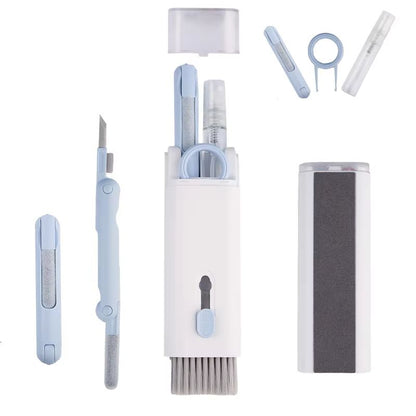 7in1 Computer  Headset Cleaning Kit  Keyboard Brush Earphone Pen Keycap Puller 8