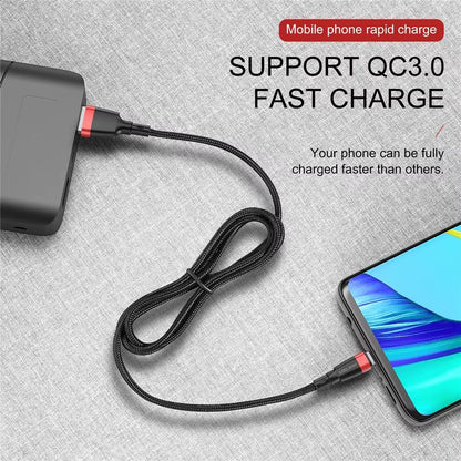 USLION 5A Micro USB Fast Charging Cable  2M Durable Data Cord For Xiaomi  Samsung 4