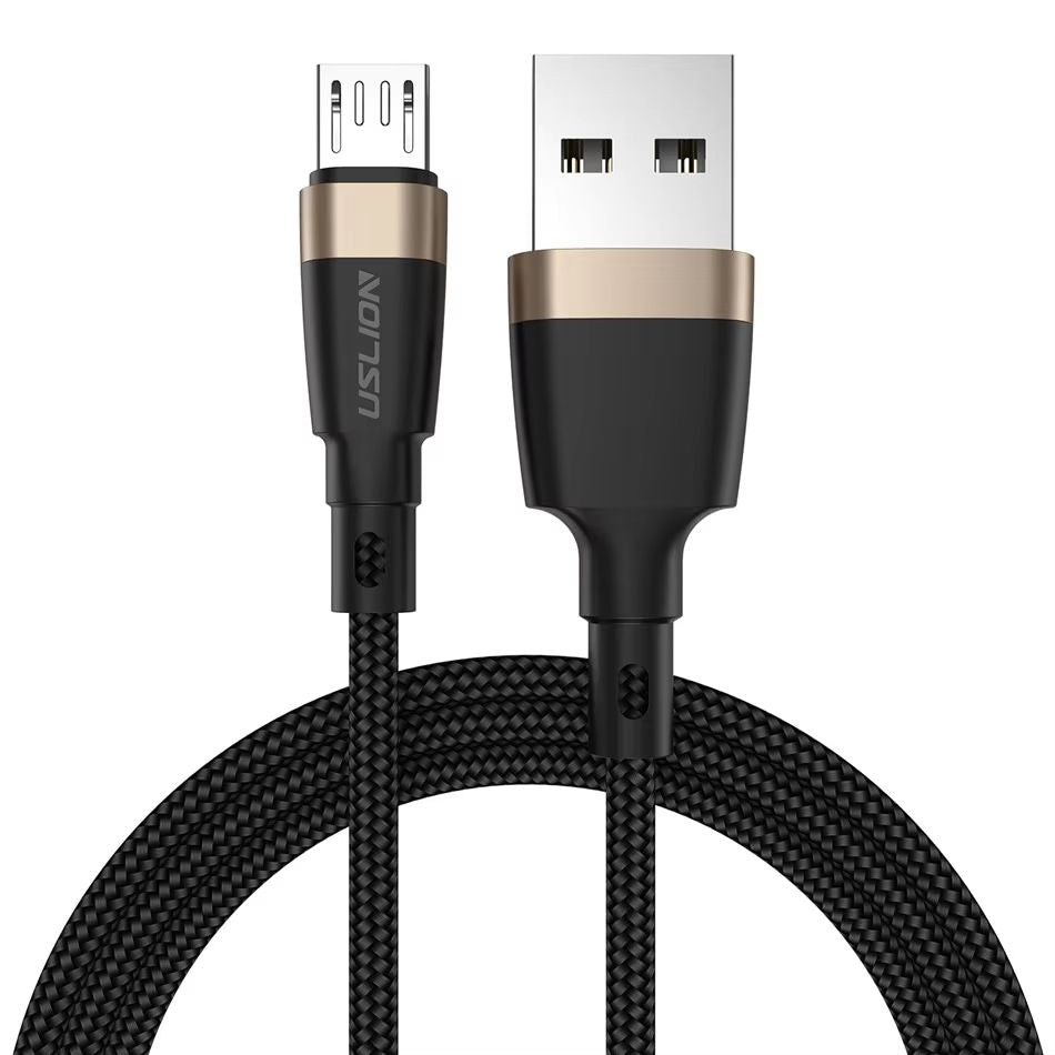USLION 5A Micro USB Fast Charging Cable  2M Durable Data Cord For Xiaomi  Samsung 7