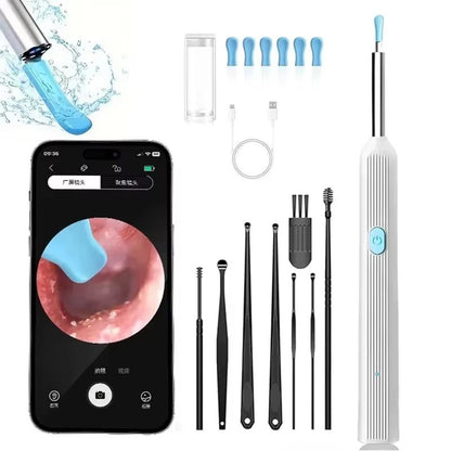 Wireless Ear Cleaner With 8MP Camera  Rechargeable Ear Wax Removal Kit With Ear Spoon 10