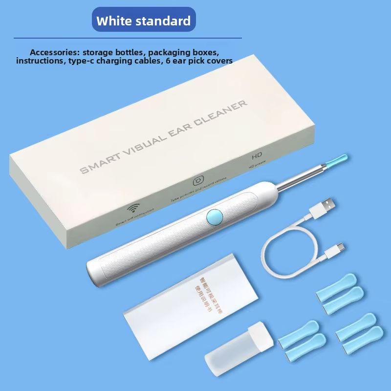 Wireless Ear Cleaner With 8MP Camera  Rechargeable Ear Wax Removal Kit With Ear Spoon 13