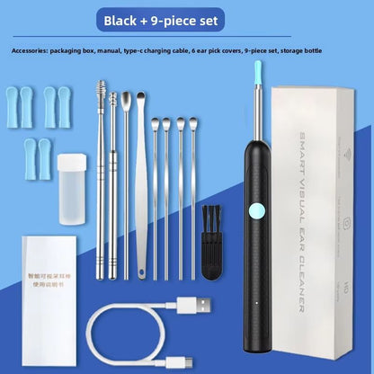 Wireless Ear Cleaner With 8MP Camera  Rechargeable Ear Wax Removal Kit With Ear Spoon 14