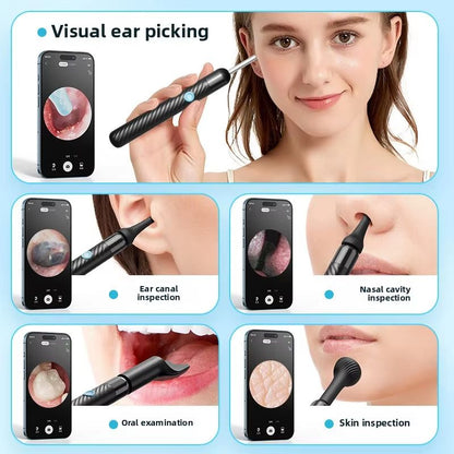 Wireless Ear Cleaner With 8MP Camera  Rechargeable Ear Wax Removal Kit With Ear Spoon 4