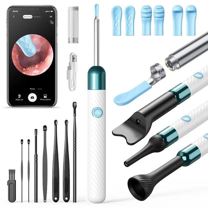 Wireless Ear Cleaner With 8MP Camera  Rechargeable Ear Wax Removal Kit With Ear Spoon 8