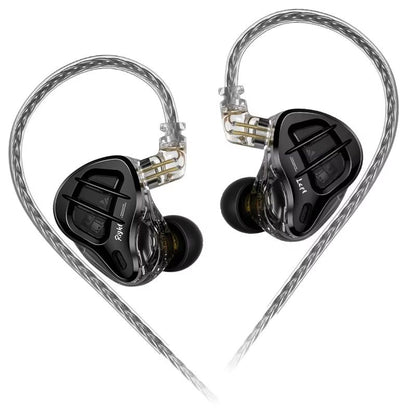 KZ ZAR Hybrid Driver Inear Monitor  1DD  7BA HiFi Wired Headphones 6