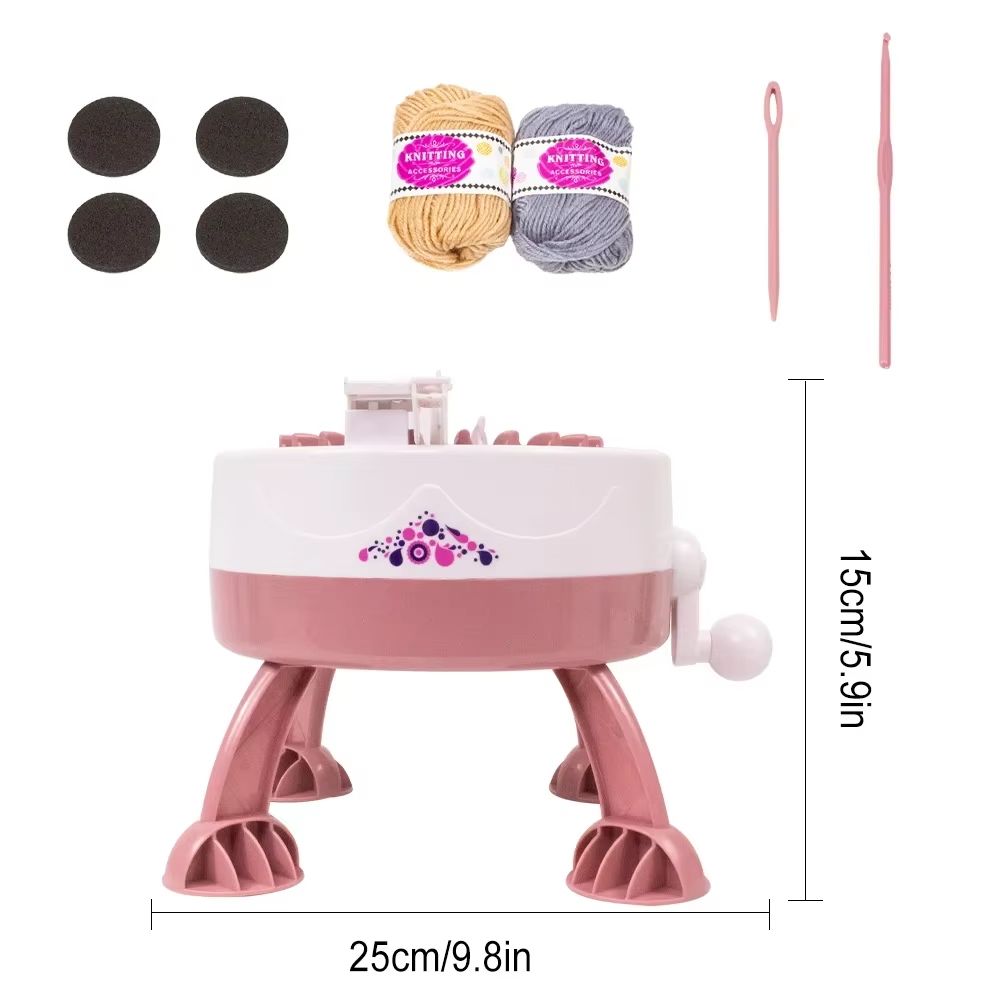 Versatile 224048Needle Hand Knitting Machine For DIY Scarves Sweaters Hats And Socks 7
