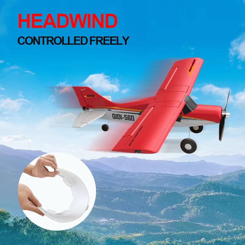 Qidi560 Moore M7 OffRoad RC Plane  4CH Brushless Remote Control Aircraft For Kids 3