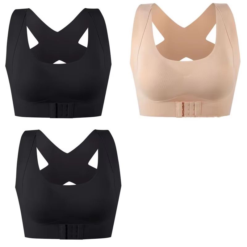 ComfortLift Womens Push Up Bra With Front Closure And Posture Support 12