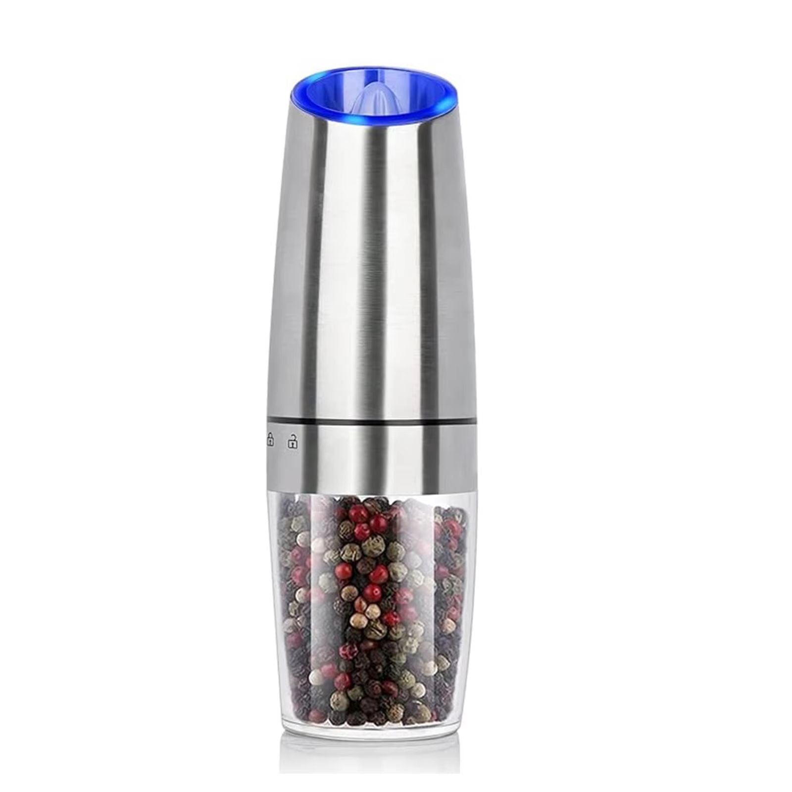 SmartGrind Gravity Electric Salt And Pepper Grinder Set With LED Light And Adjustable Coarseness 6