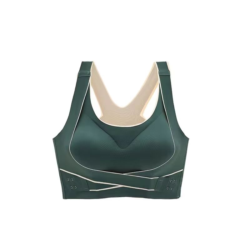 No Trace Womens Sports Bra  Shockproof Seamless And AntiSagging Yoga Vest 6