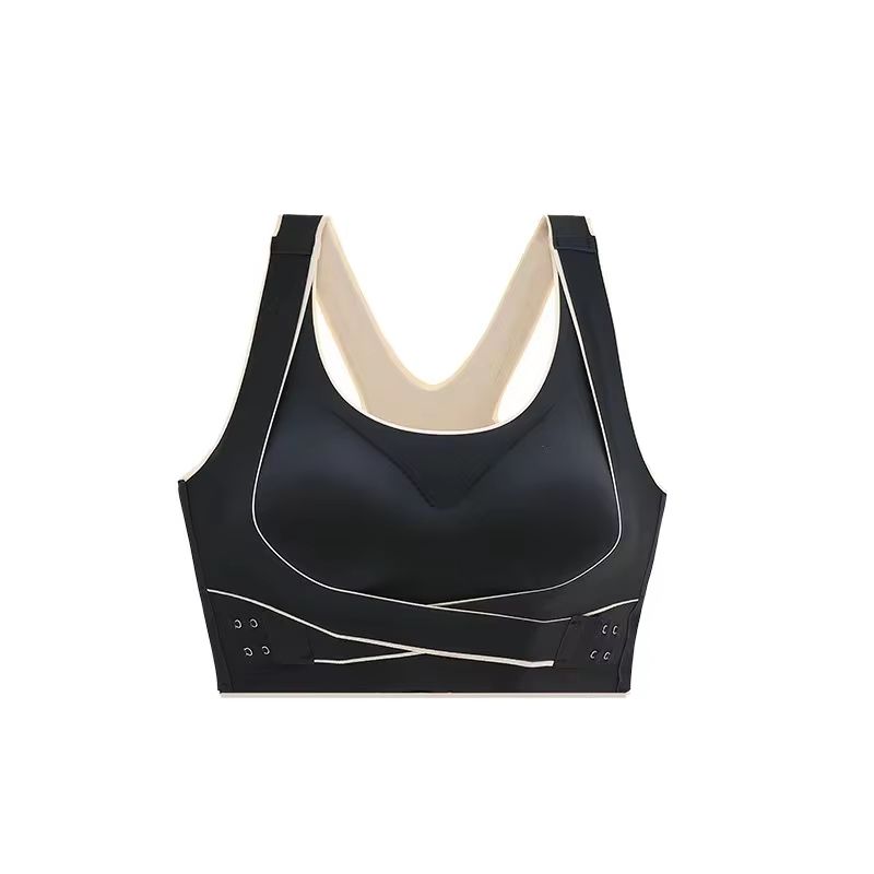 No Trace Womens Sports Bra  Shockproof Seamless And AntiSagging Yoga Vest 7