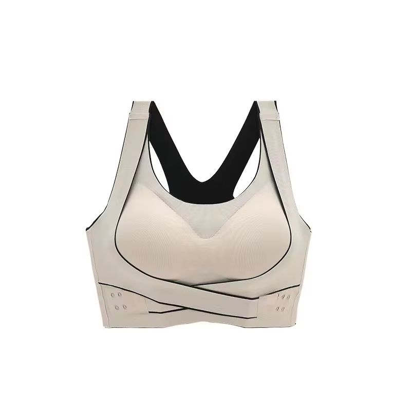 No Trace Womens Sports Bra  Shockproof Seamless And AntiSagging Yoga Vest 8