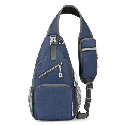 Portable Shoulder Bag Crossbody Bag Mens Adjustable Chest Bag Outdoor Sports Great For Traveling Ca 5