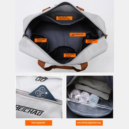 Travel Gym Bag Large Backpack Waterproof Shoulder Crossbody Bag Luggage Outdoor Travel Bag Portable 1